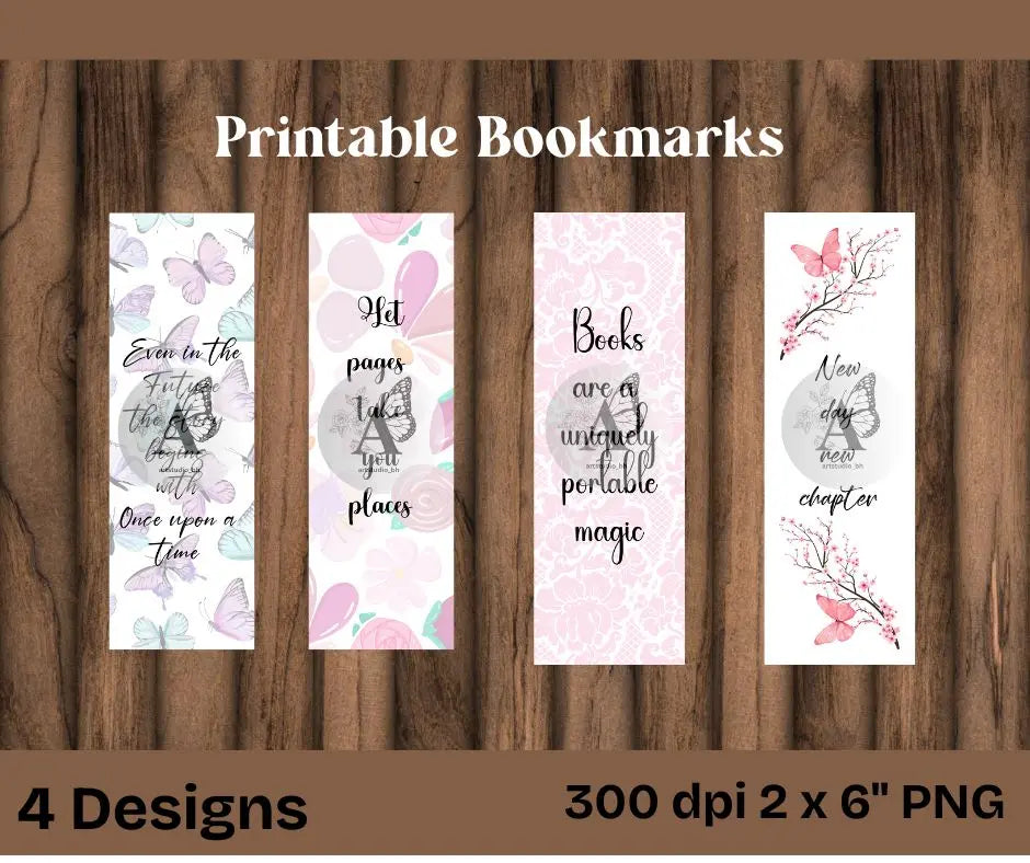 Printable Bookmarks - CraftsyWay