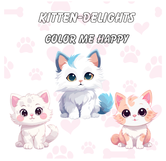 Kitten Delights – Color Me Happy - CraftsyWay