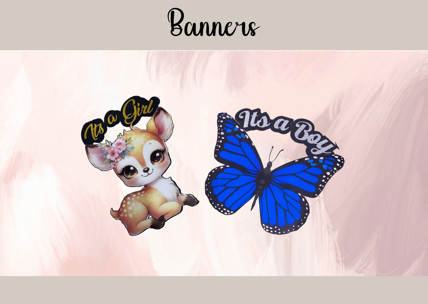 Custom Baby Shower Banner