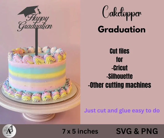 Graduation Caketopper - CraftsyWay