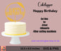 Happy Birthday - CraftsyWay
