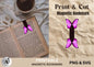 Butterfly Magnetic Bookmarks - CraftsyWay