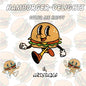 Hamburger Coloring book - CraftsyWay