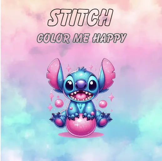 Stitch Coloring Book - CraftsyWay