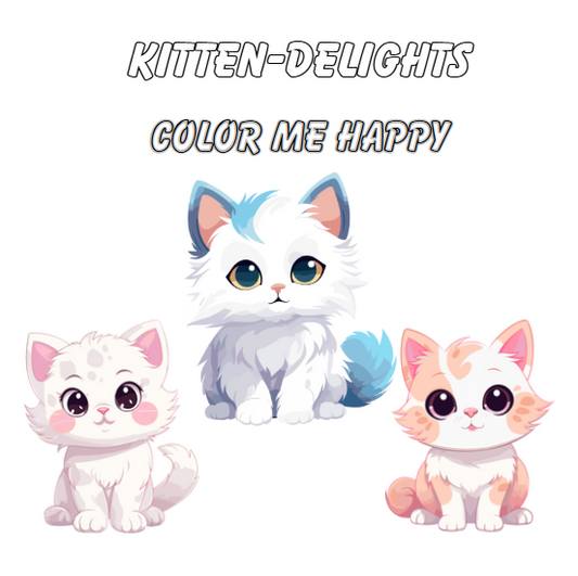 Kitten Delights- Color me happy - CraftsyWay