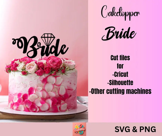 Bride Caketopper - CraftsyWay