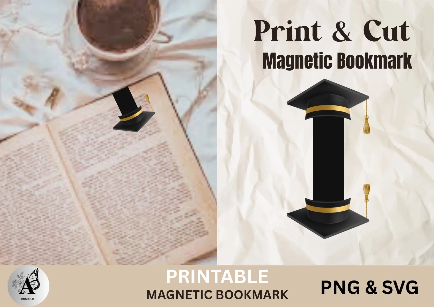 Graduation Bookmarks - CraftsyWay